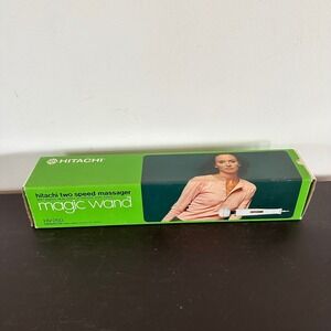 Vintage Hitachi Magic Wand HV-250 Two Speed Massager Original Box Made in Japan